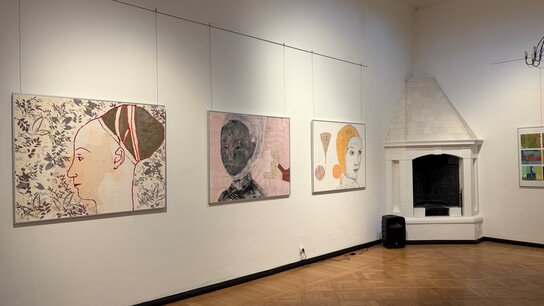 Ausstellungsansicht Bärbel Hische