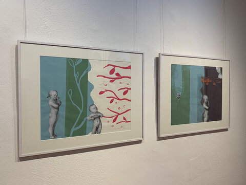 Ausstellungsansicht Bärbel Hische