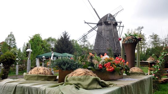 Ansicht der Dorfpartie Cloppenburg