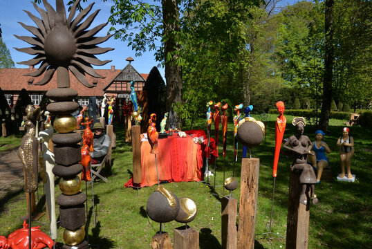 Ansicht der Dorfpartie Cloppenburg