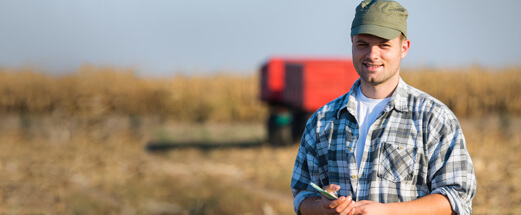 Einkommens- und Unfallschutz für Landwirte