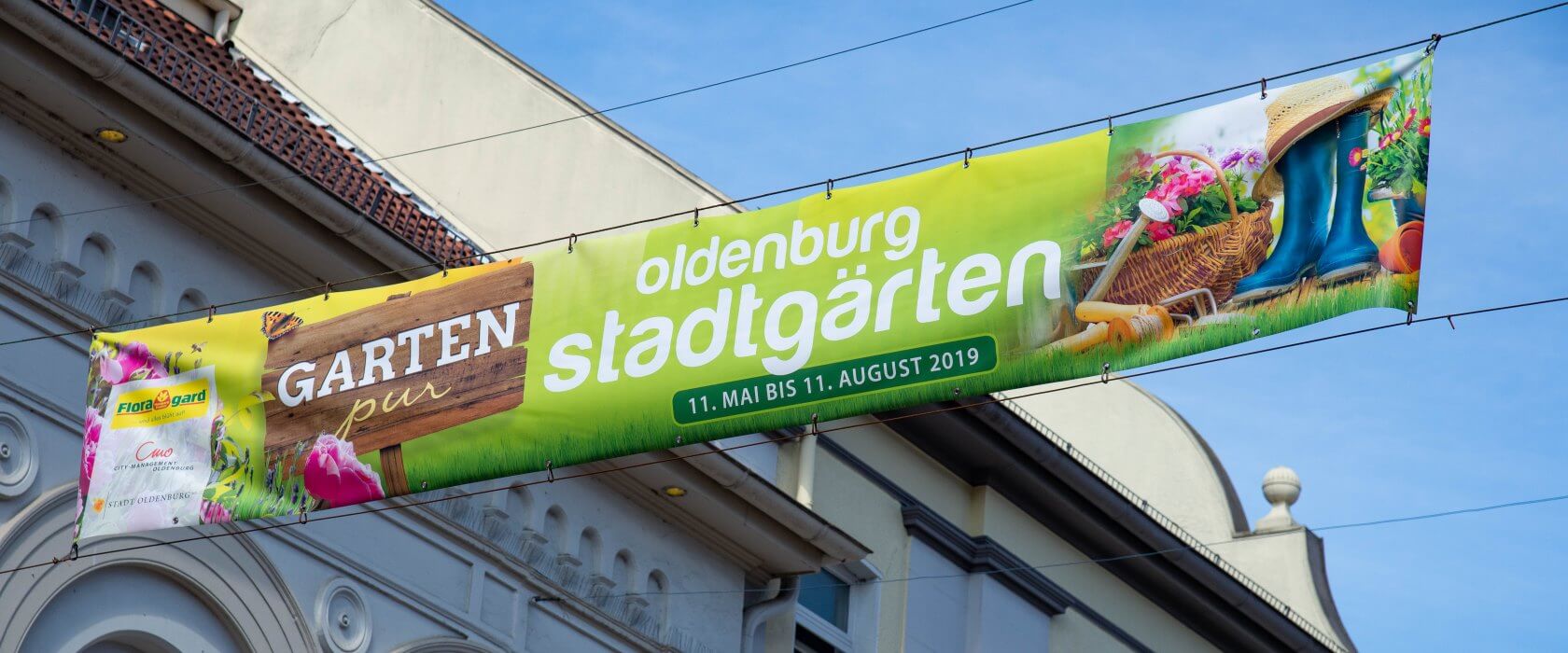 Plakat Stadtgärten Oldenbrug