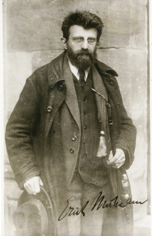 Erich Mühsam, 1919, unbekannter Fotograf