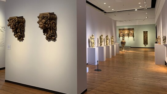 Ausstellungsansicht der Ludwig Münstermann Ausstellung im Augusteum in Oldenburg