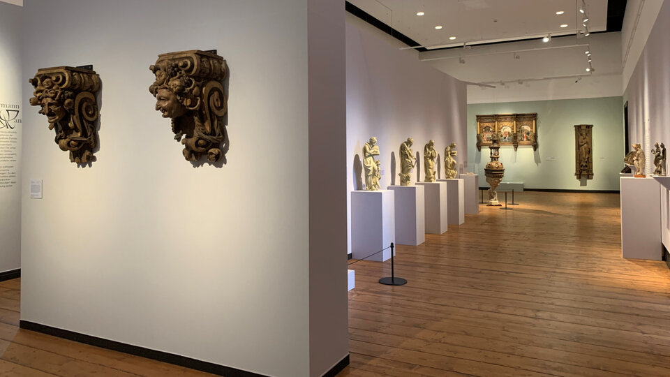 Ausstellungsansicht der Ludwig Münstermann Ausstellung im Augusteum in Oldenburg