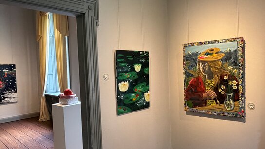 Ausstellungsansicht von "Mashup"