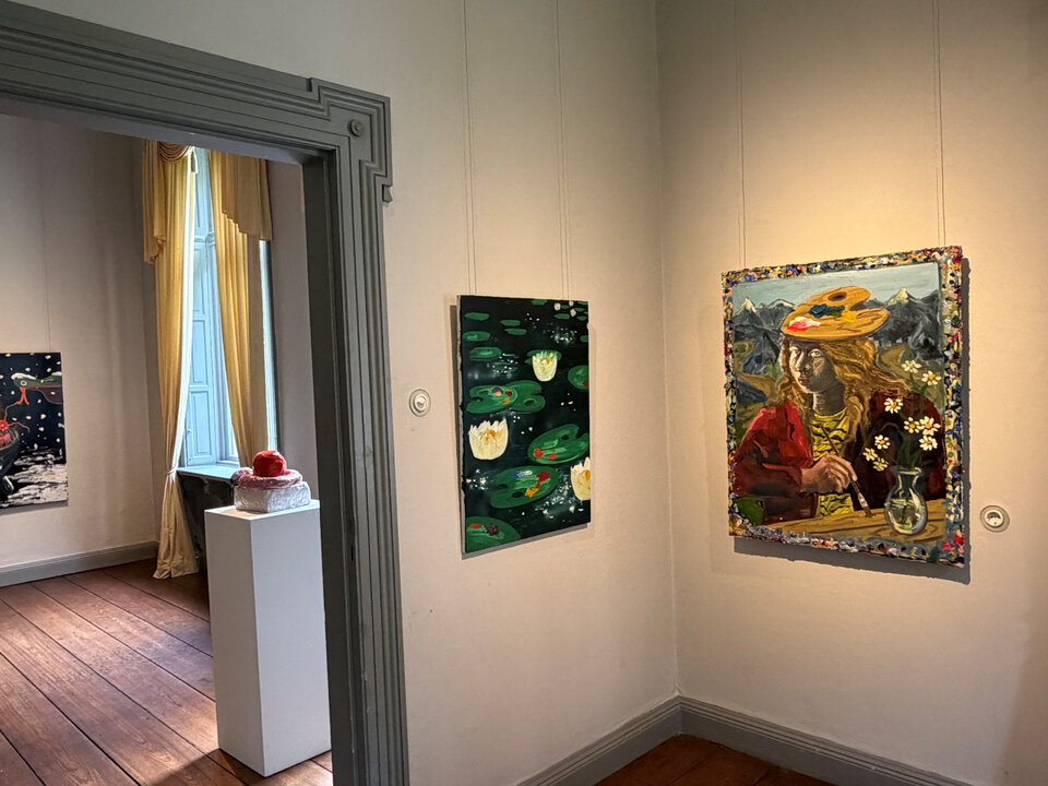 Ausstellungsansicht von "Mashup"