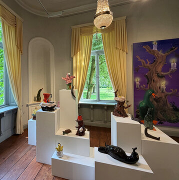 Ausstellungsansicht von "Mashup"