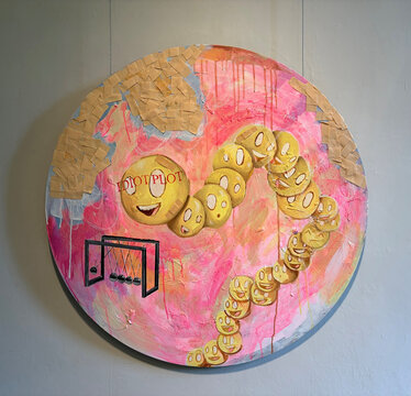 Ausstellungsansicht von "Mashup"