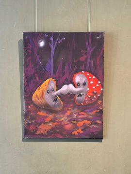Ausstellungsansicht von "Mashup"