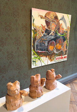 Ausstellungsansicht von "Mashup"