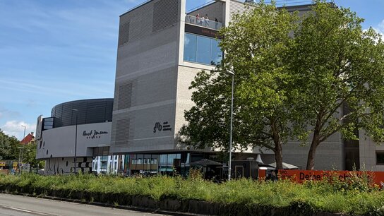 Ansichten vom neuen Stadtmuseum in Oldenburg