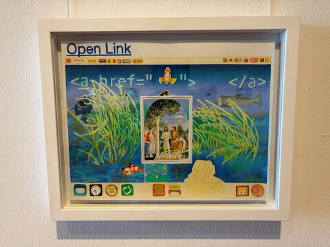 Ausstellungsansicht der Werkschau von Julian Landt