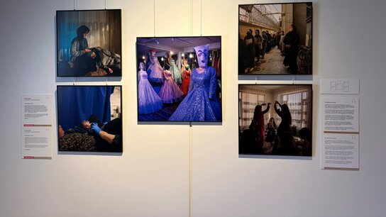 Ausstellungsansicht der World Press Austellung 2026 in Oldenburg