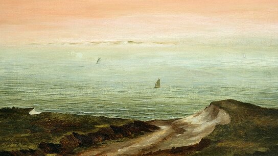 Gemälde von „Himmel und Meer – Radziwills Seestücke“