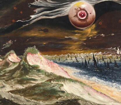 Gemälde von „Himmel und Meer – Radziwills Seestücke“