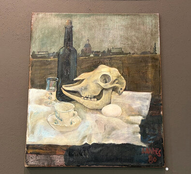 Ausstellungsansicht Paul Lankes in der Kleine Steinfelder Galerie