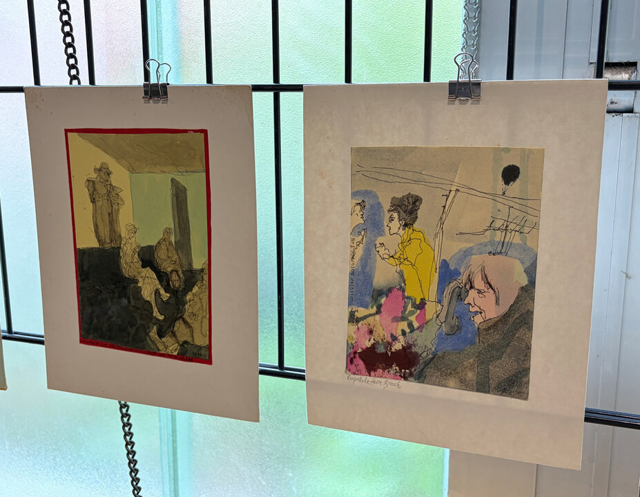 Ausstellungsansicht Paul Lankes in der Kleine Steinfelder Galerie