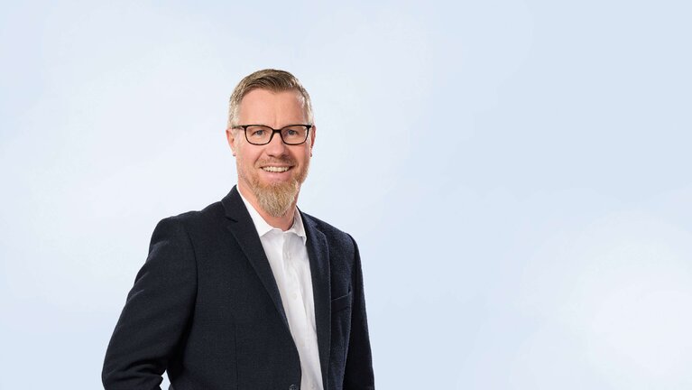 Porträt Geschäftsstellenleiter Dirk Minssen